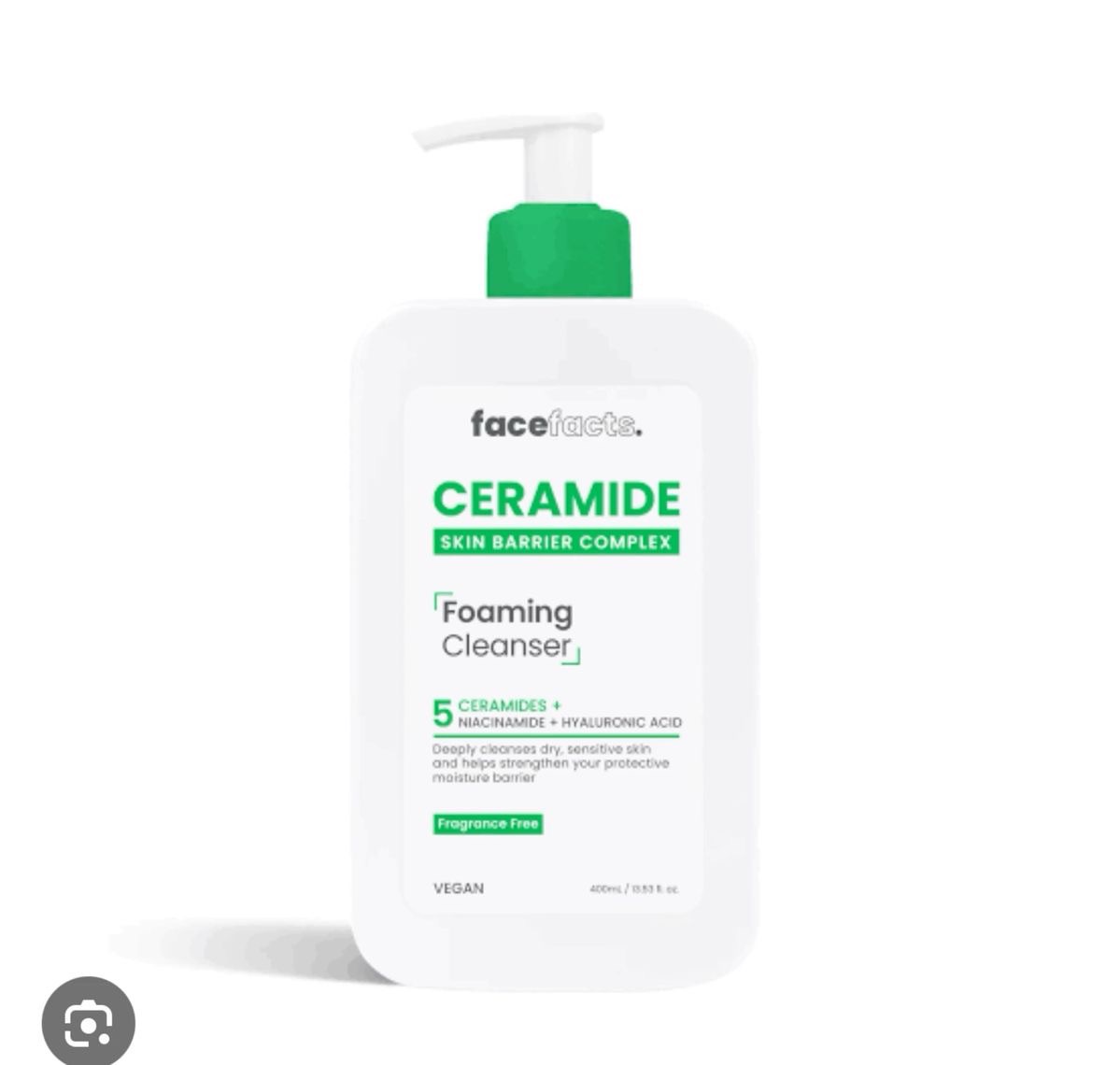 Facefacts Ceramide Foaming Cleanser 400ml